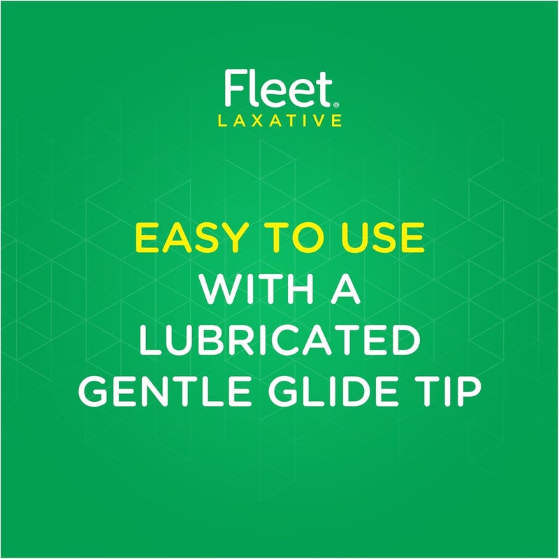 Fleet Laxative Saline Enema for Adult Constipation, 4.5 fl oz, 4 Bottles (Pack of 2) - Image 4